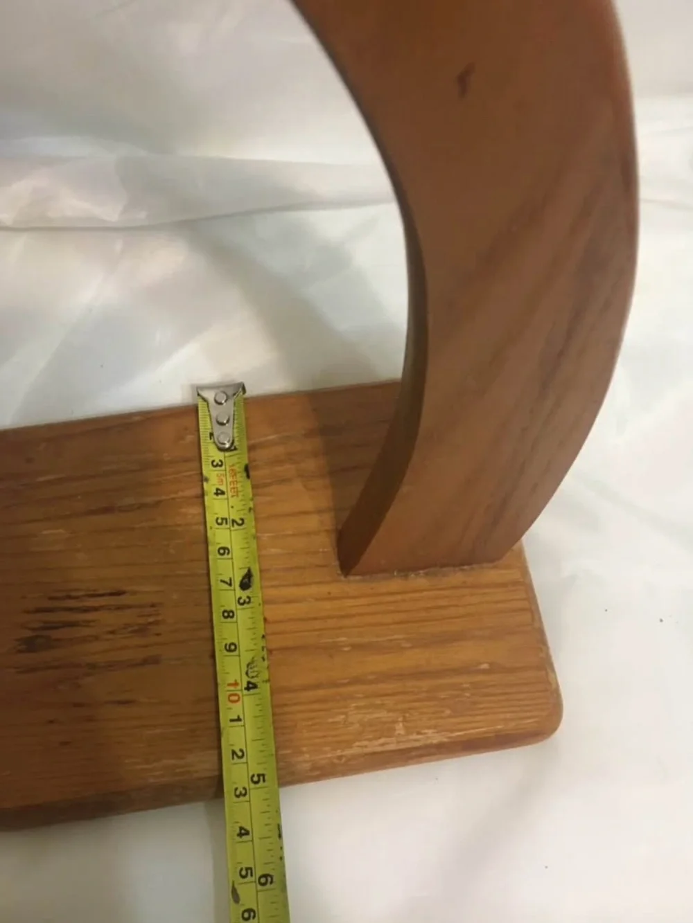 Vintage Cornwall Wood Banana Tree Hanger Stand Mid Century Countertop Hook
